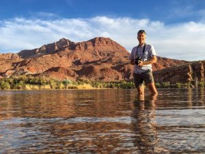 Alex at Lee's Ferry, Arizona